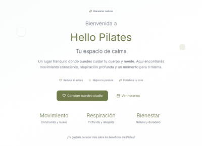 Preview de Hello Pilates